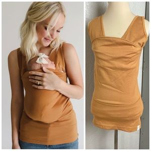 Lalabu Soothe Shirt Tank baby carrier sz Small